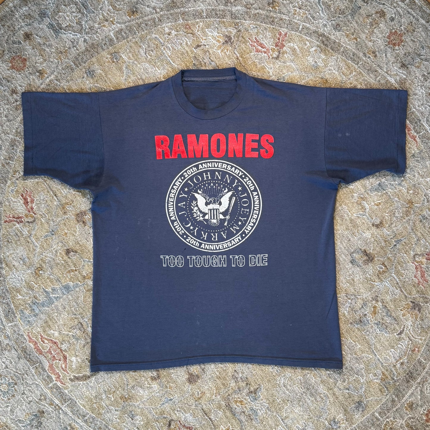 Vintage Ramones To Tough To Die T-Shirt XL
