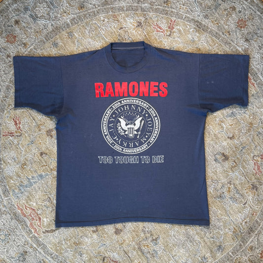Vintage Ramones To Tough To Die T-Shirt XL