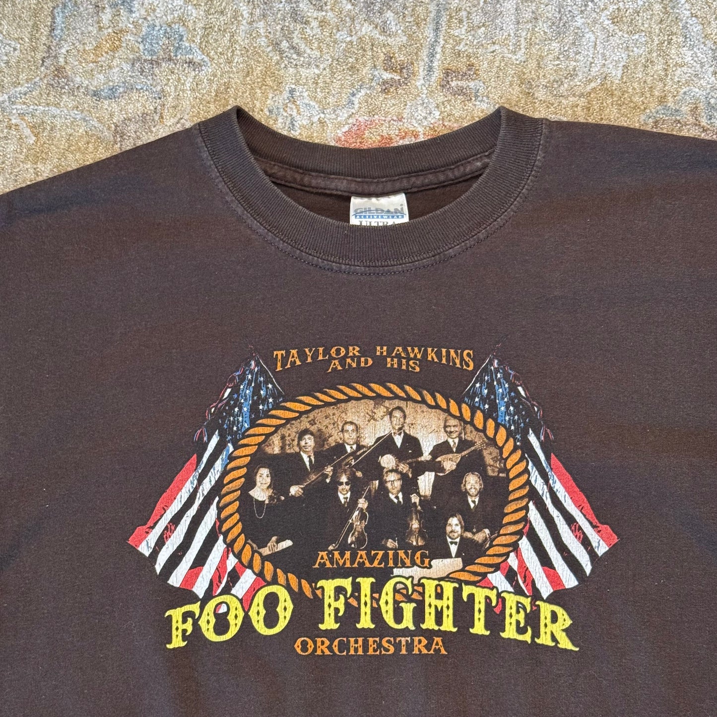 Taylor Hawkin Foo Fighters Vintage T-Shirt 2006 Medium
