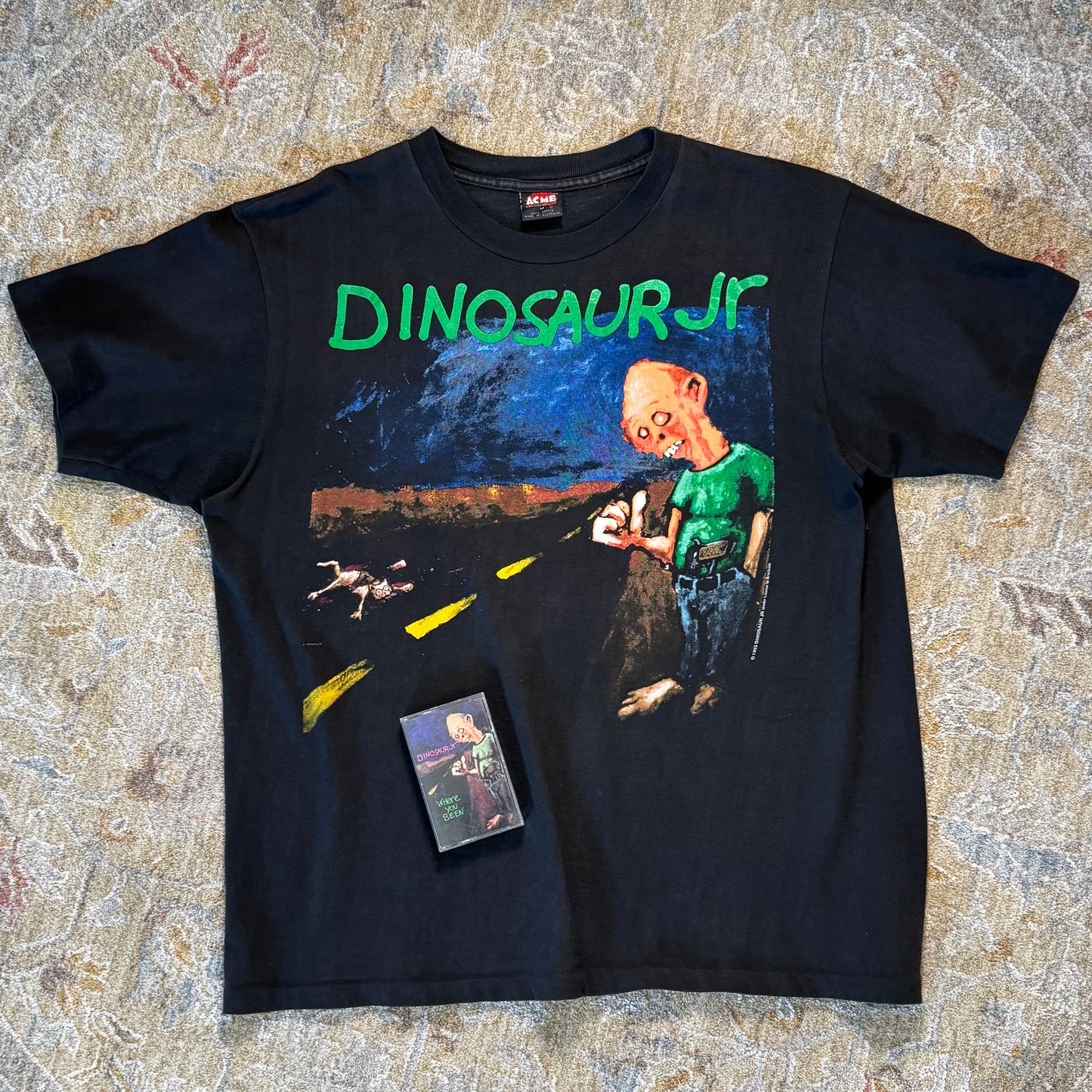 1993 Dinosaur Jr Where You Been T-Shirt Vintage 23x27